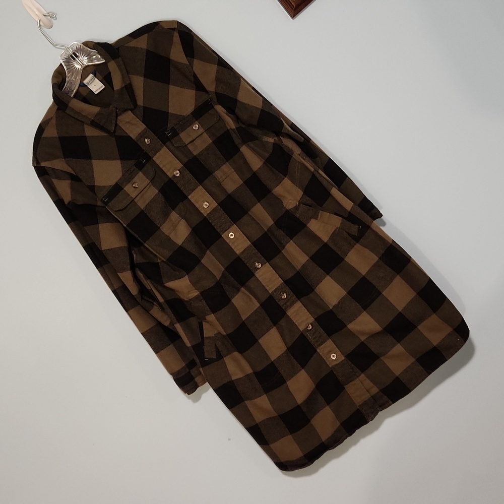 Duluth Long Flannel Shacket